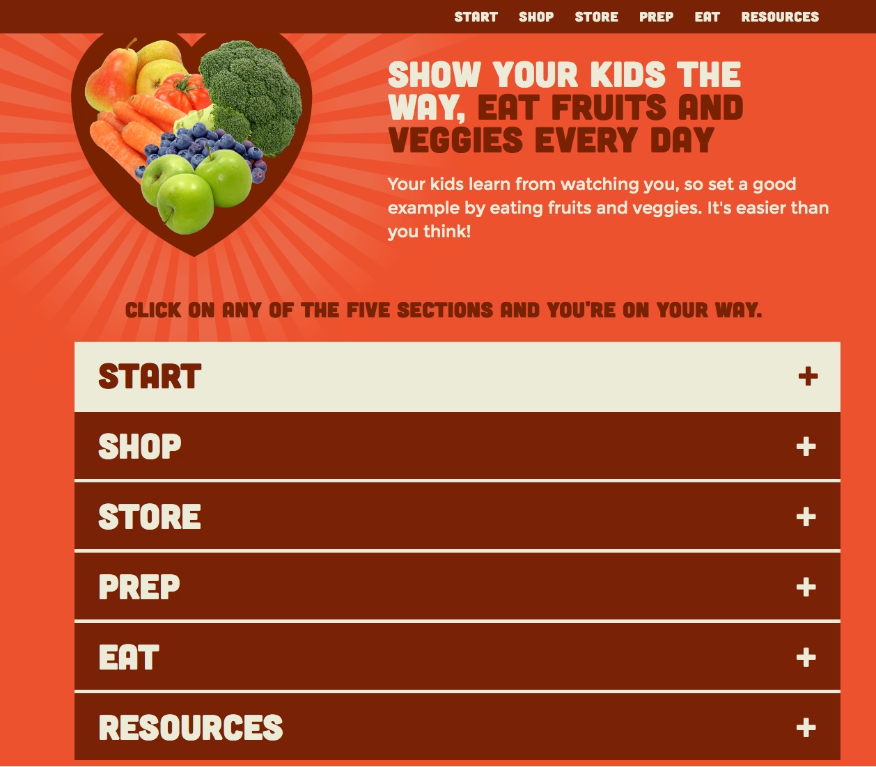 healthyinaSNAPVT.org website healthyinaSNAPVT.org website
