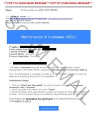 Copy of SCAM Email