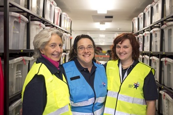 three MRC volunteers three MRC volunteers