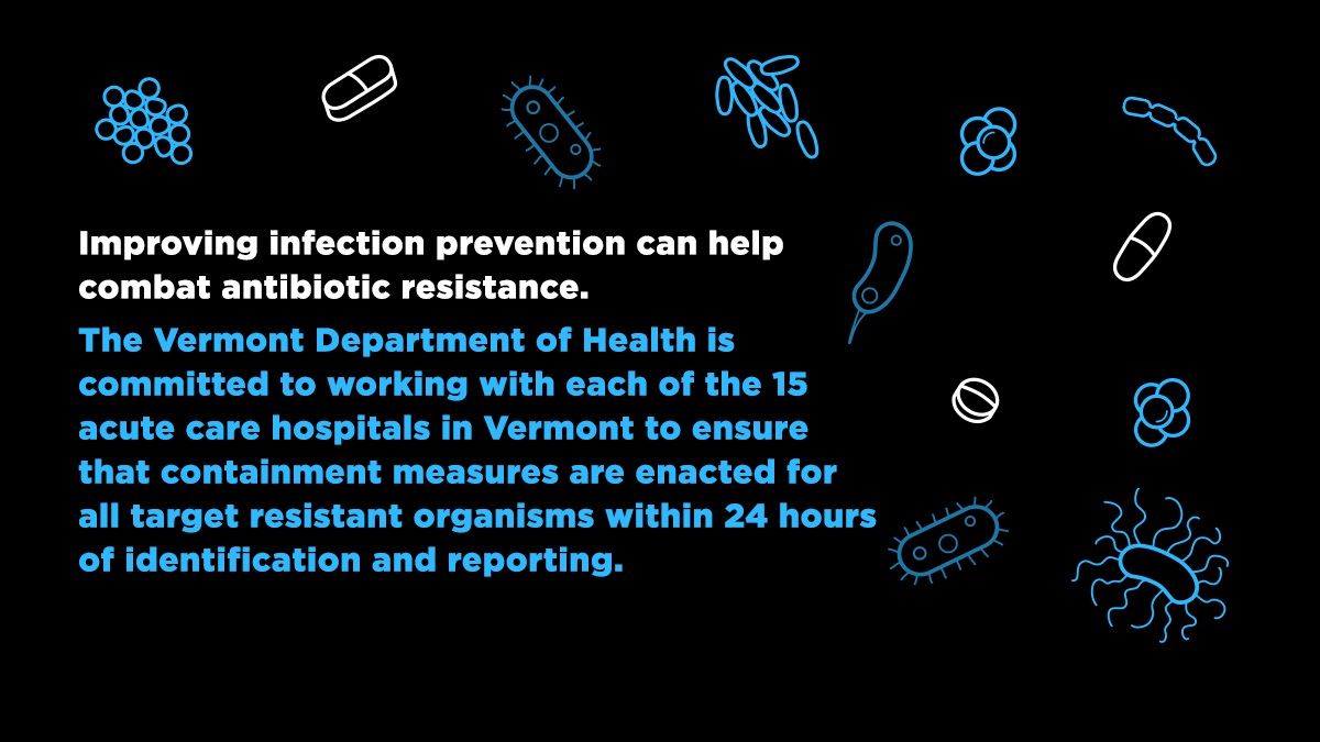 improving infection prevention can help combat antibiotic resistance.