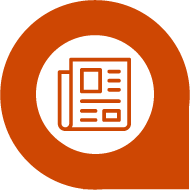 news icon in circle