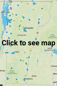 map of Vermont