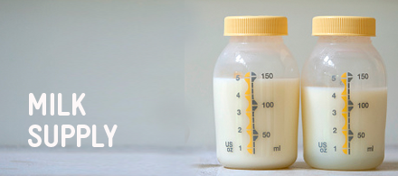 Milk Supply, 2 bottles of breastmilk