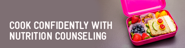 Cooking Confidently with Nutrition Counseling