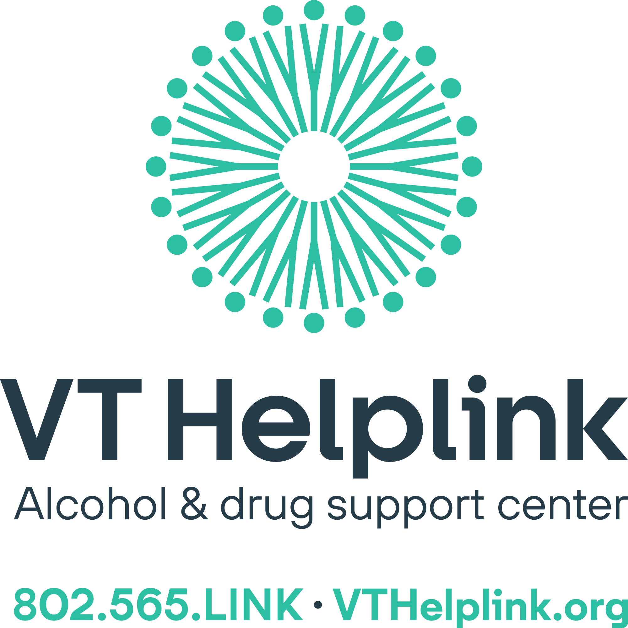 VT Helplink logo - vthelplink.org - 802-565-LINK