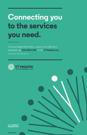 VT Helplink connection to services poster