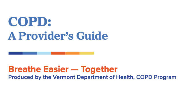COPD – A Provider’s Guide 