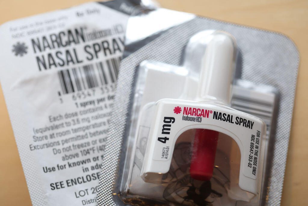Naloxone nasal spray