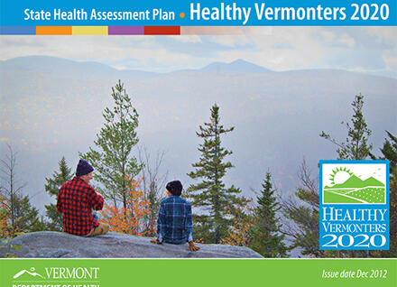 Healthy Vermonters 2020 cover - State Health Assessment Plan