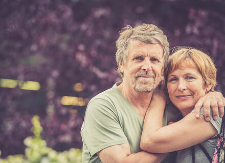 man and woman couple