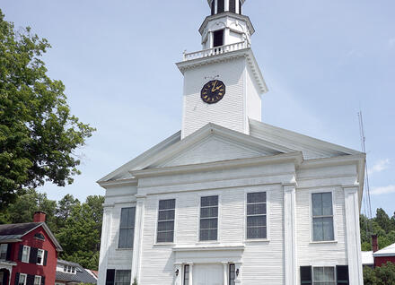 white church