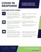 COVID-19 Resource: Partner with Community Healthy Workers Information Sheet