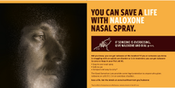 Good Samaritan poster for naloxone distribution.