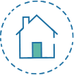 Icon of a house