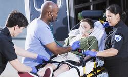 emergency responders helping child emergency responders helping child